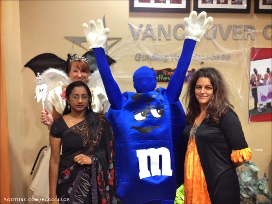 Vancouver Career College Halloween Costume Showdown in Surrey, B