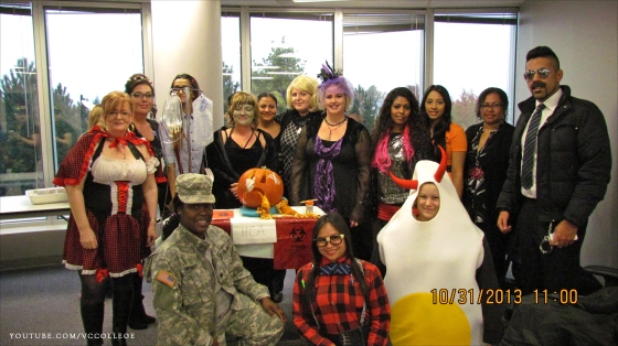 Halloween Celebration at the Vancouver Career College Surrey Cam
