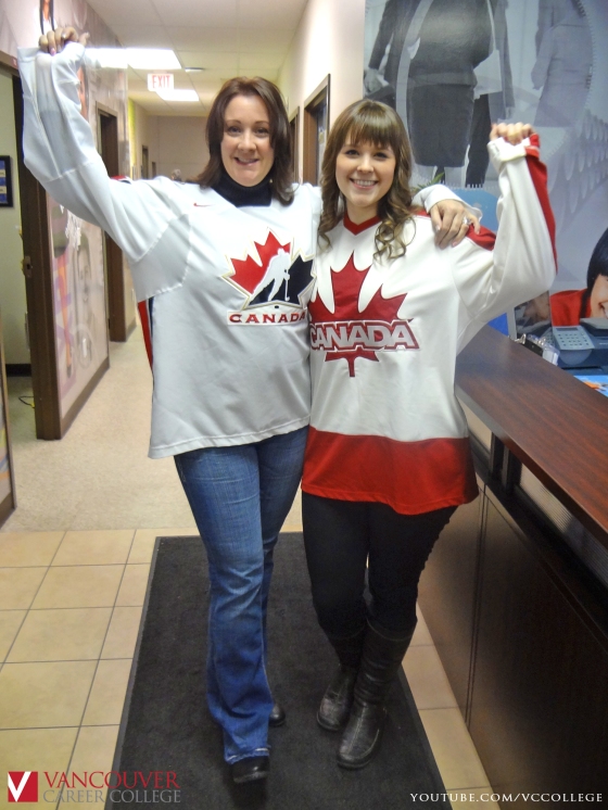 Cheer for Canada at the Vancouver Career College Kelowna Campus