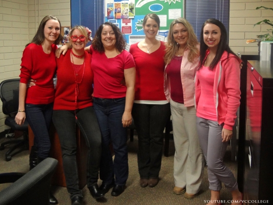 Valentine’s Day at the Vancouver Career College Kelowna Campus